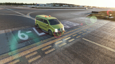 KFNT Bishop International Airport - Microsoft Flight Simulator screenshot