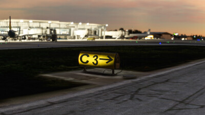 KFNT Bishop International Airport - Microsoft Flight Simulator screenshot