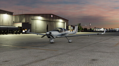 KFNT Bishop International Airport - Microsoft Flight Simulator screenshot