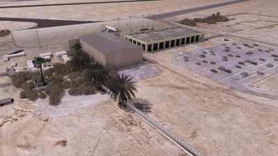 HLKF Kufra Airport - Microsoft Flight Simulator screenshot
