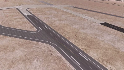 HLKF Kufra Airport - Microsoft Flight Simulator screenshot