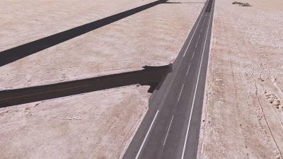 HLKF Kufra Airport - Microsoft Flight Simulator screenshot