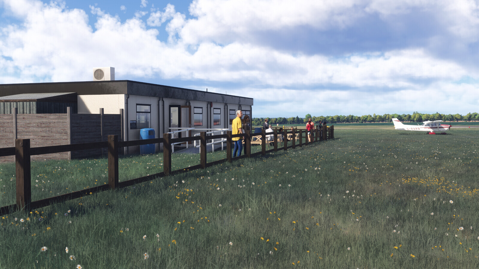 EGSV Old Buckenham Aerodrome - Microsoft Flight Simulator