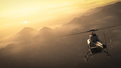 Bell 407 Sound Pack - Microsoft Flight Simulator screenshot