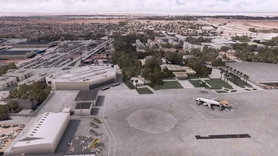 HLLB Benina International Airport - Microsoft Flight Simulator screenshot