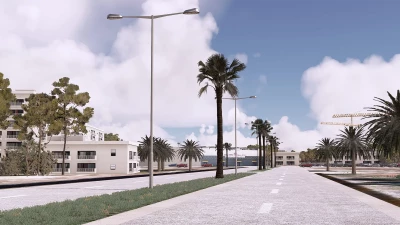 HLLB Benina International Airport - Microsoft Flight Simulator screenshot