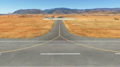 OYSQ Socotra Airport - Microsoft Flight Simulator screenshot