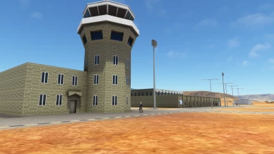OYSQ Socotra Airport - Microsoft Flight Simulator screenshot