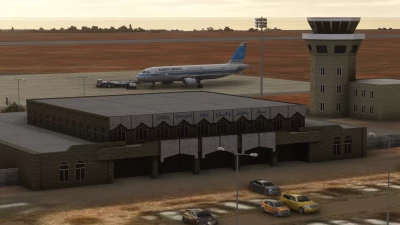 OYSQ Socotra Airport - Microsoft Flight Simulator screenshot