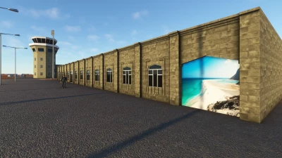 OYSQ Socotra Airport - Microsoft Flight Simulator screenshot
