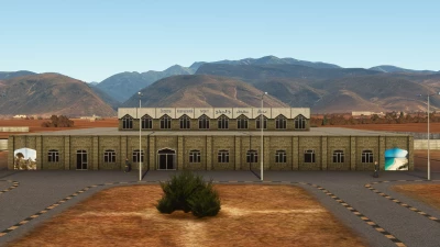 OYSQ Socotra Airport - Microsoft Flight Simulator screenshot