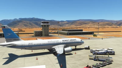 OYSQ Socotra Airport - Microsoft Flight Simulator screenshot