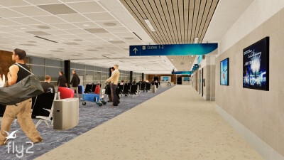 KBRO Brownsville/South Padre Island International Airport - X-Plane 11 & 12 screenshot