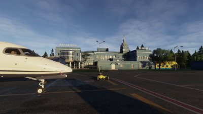 UKLN Chernivtsi-Leonid Kadeniuk International Airport - Microsoft Flight Simulator screenshot