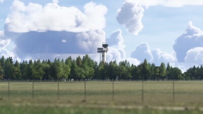 EDDV Hannover Airport - Microsoft Flight Simulator screenshot