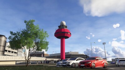 EDDV Hannover Airport - Microsoft Flight Simulator screenshot