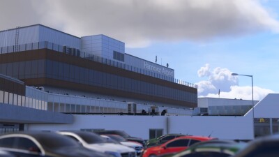 EDDV Hannover Airport - Microsoft Flight Simulator screenshot