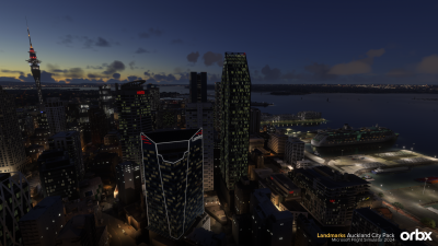 Landmarks Auckland City Pack - Microsoft Flight Simulator 2024 screenshot