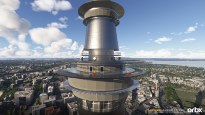 Landmarks Auckland City Pack - Microsoft Flight Simulator 2024 screenshot