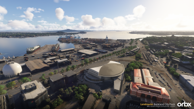 Landmarks Auckland City Pack - Microsoft Flight Simulator 2024 screenshot