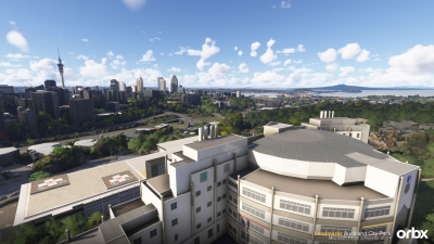Landmarks Auckland City Pack - Microsoft Flight Simulator 2024 screenshot