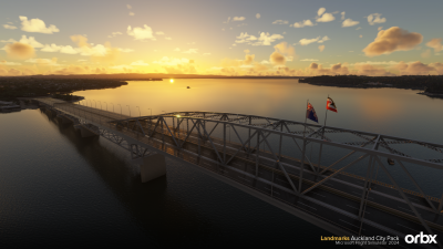 Landmarks Auckland City Pack - Microsoft Flight Simulator 2024 screenshot
