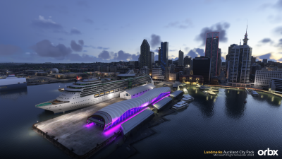 Landmarks Auckland City Pack - Microsoft Flight Simulator 2024 screenshot