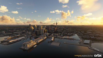 Landmarks Auckland City Pack - Microsoft Flight Simulator 2024 screenshot