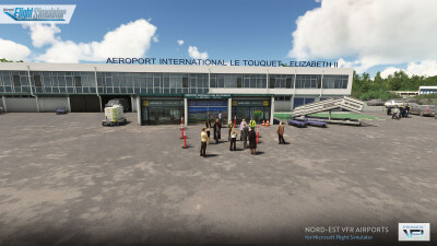 France VFR North-East VFR Airports - Microsoft Flight Simulator screenshot