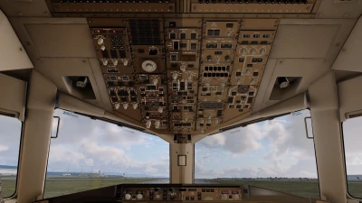 Azrsim Flight Factor 767 8K Cockpit Textures screenshot