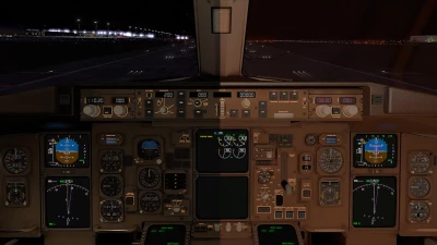 Azrsim Flight Factor 767 8K Cockpit Textures screenshot