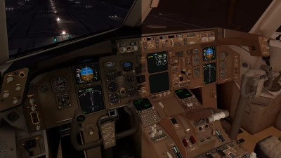 Azrsim Flight Factor 767 8K Cockpit Textures screenshot