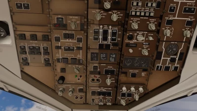 Azrsim Flight Factor 757 8K Cockpit Textures screenshot