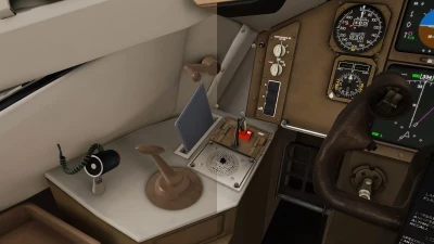 Azrsim Flight Factor 757 8K Cockpit Textures screenshot