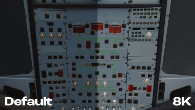 Azrsim Flight Factor A320 8K Cockpit Textures screenshot