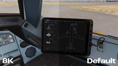 Azrsim Flight Factor A320 8K Cockpit Textures screenshot