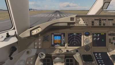 Azrsim Flight Factor 767-400 8K Cockpit Textures screenshot