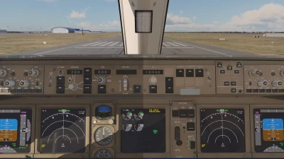 Azrsim Flight Factor 767-400 8K Cockpit Textures screenshot