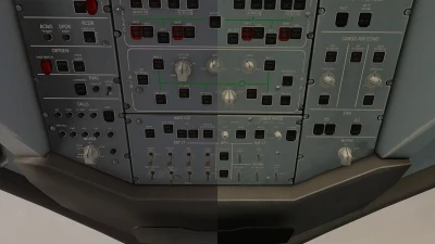 Azrsim Flight Factor A350 8K Cockpit Textures screenshot