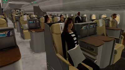 Azrsim Flight Factor A350 8K Cockpit Textures screenshot