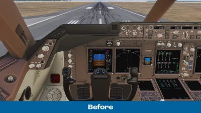 Azrsim SSG 747-8 8K Cockpit Textures screenshot