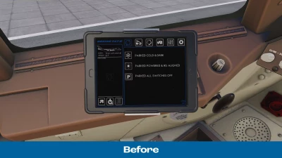 Azrsim SSG 747-8 8K Cockpit Textures screenshot