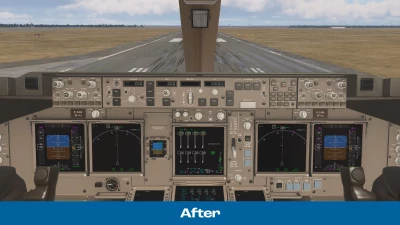 Azrsim SSG 747-8 8K Cockpit Textures screenshot