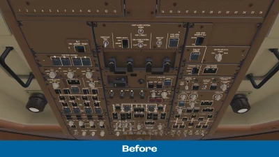 Azrsim SSG 747-8 8K Cockpit Textures screenshot