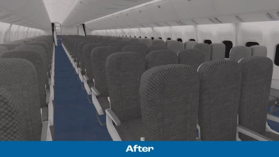Azrsim Flight Factor 767 8K Cabin Textures screenshot
