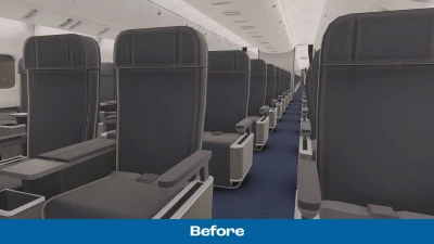 Azrsim Flight Factor 767 8K Cabin Textures screenshot