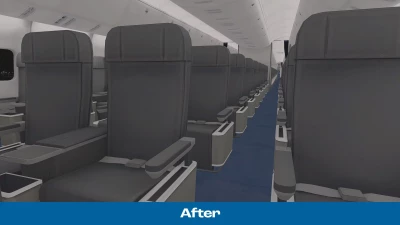 Azrsim Flight Factor 767 8K Cabin Textures screenshot