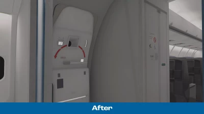 Azrsim Flight Factor 757 8K Cabin Textures screenshot