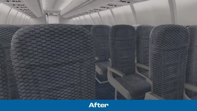 Azrsim Flight Factor 757 8K Cabin Textures screenshot