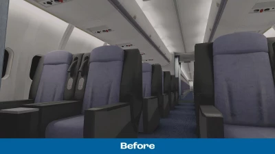 Azrsim Flight Factor 757 8K Cabin Textures screenshot